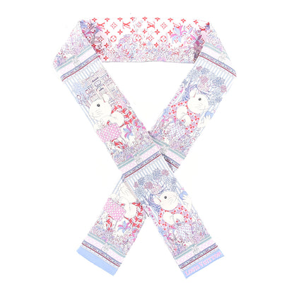 Louis Vuitton Silk Vuittonite Bandeau Blush 1 of 3