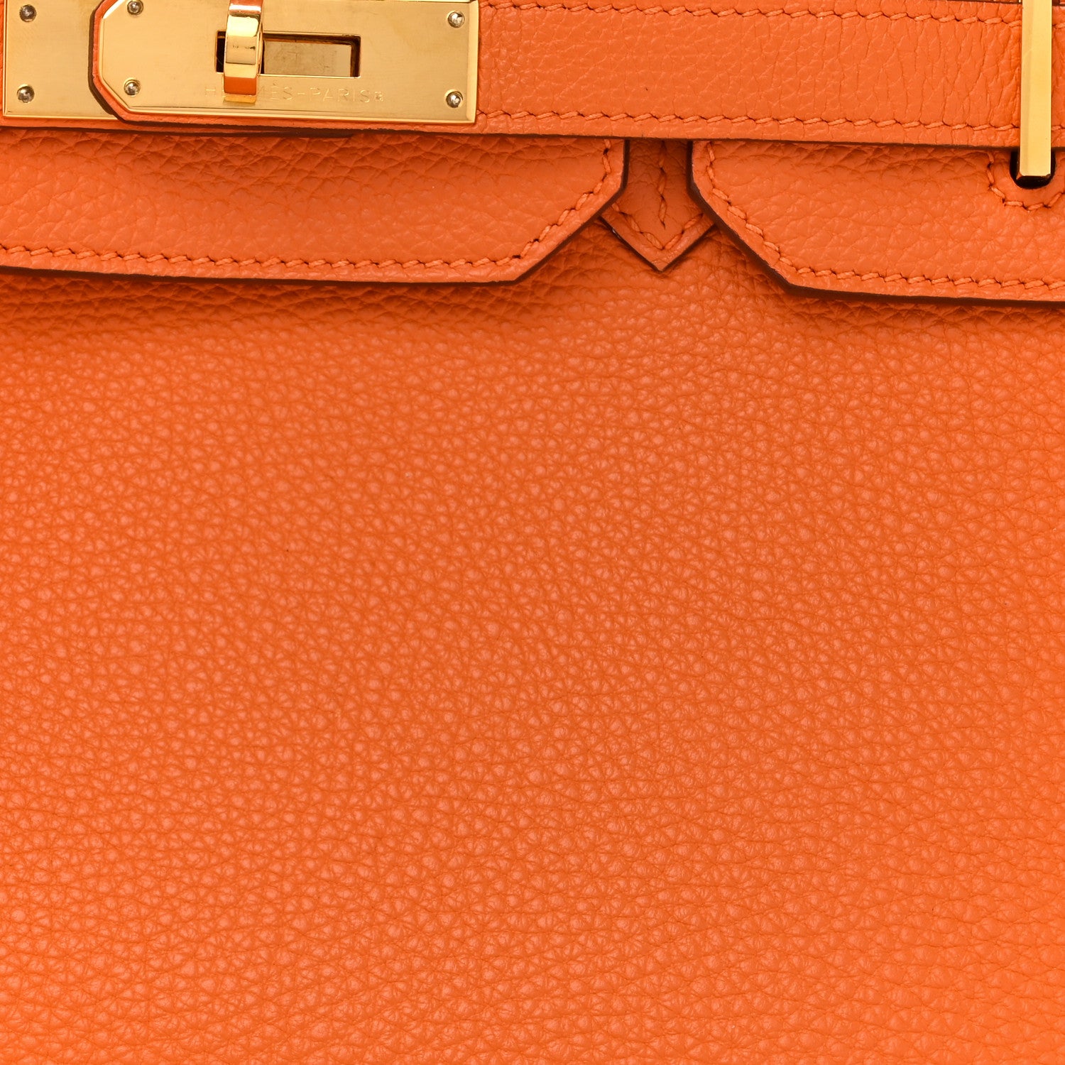 Hermes Togo Birkin 35 Orange 8 of 19