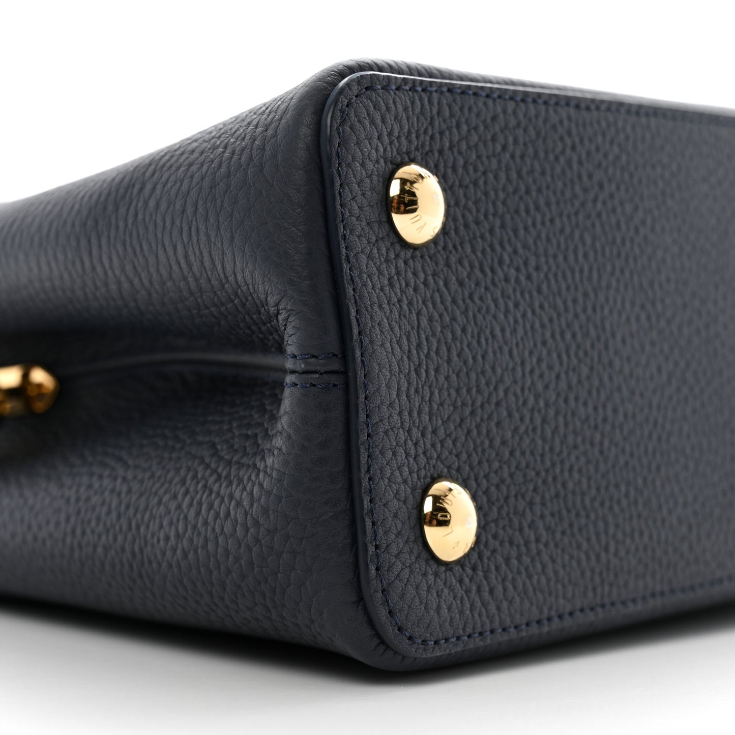 Taurillon Capucines PM Navy
