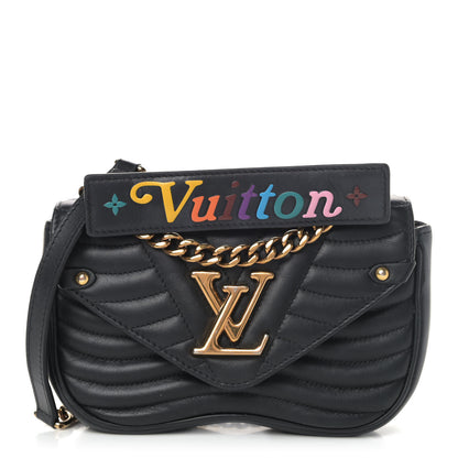 Louis Vuitton Calfskin New Wave Chain PM Black 1 of 4