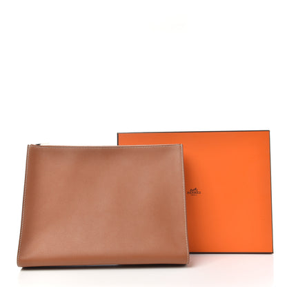 Hermes Evercolor Atout Pouch Gold Malachite 7 of 7