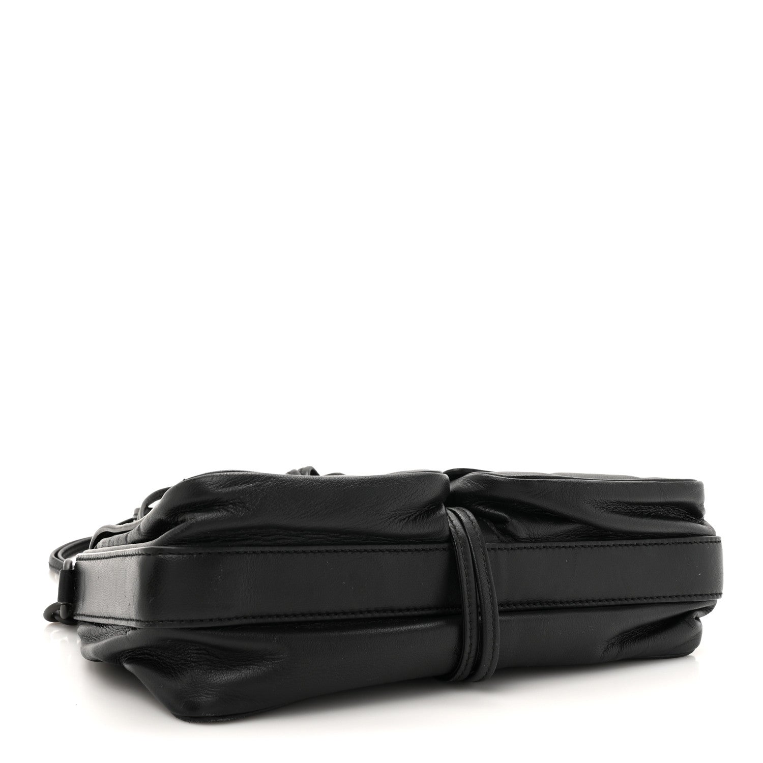 Bottega Veneta Nappa Intrecciato Small Double Pocket Flap Black 4 of 12