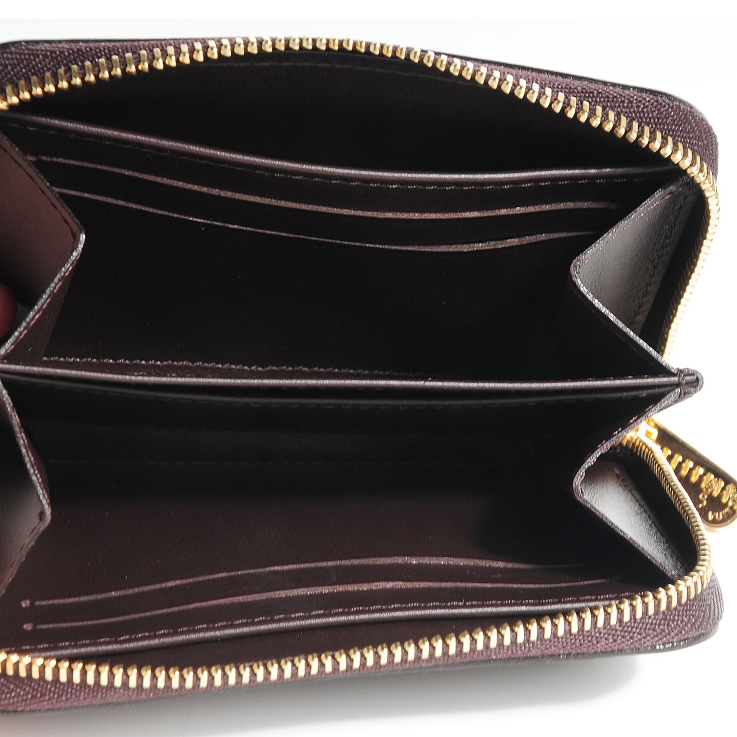 Louis Vuitton Vernis Zippy Coin Purse Wallet Amarante 7 of 7