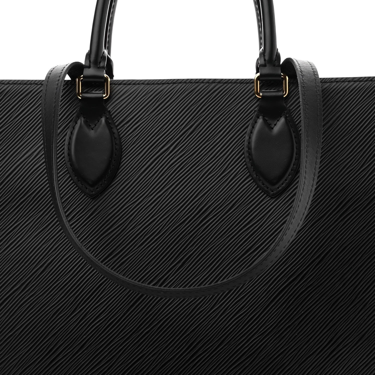 Louis Vuitton Epi Onthego MM Black 7 of 9