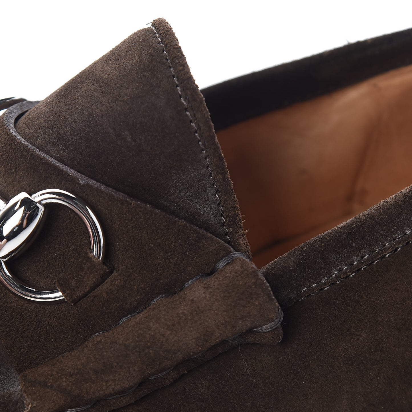 Suede Mens Horsebit Lug Sole Loafers 8.5 Jasper