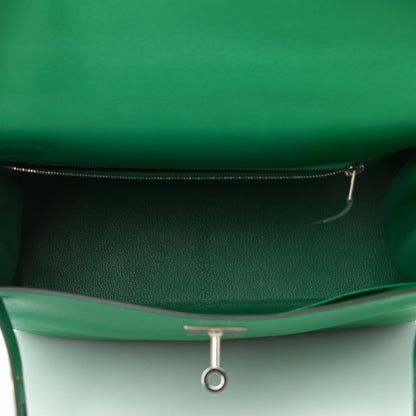 Hermes Evercolor Kelly Retourne 28 Vert Vertigo 5 of 10