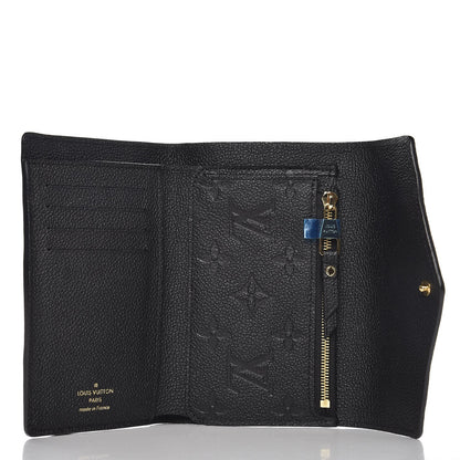 Louis Vuitton Empreinte Compact Curieuse Wallet Black 5 of 7