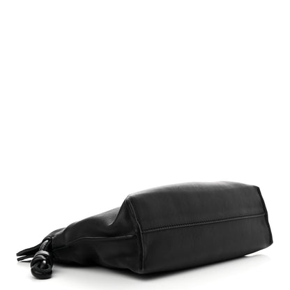 Loewe Calfskin Mini Flamenco Knot Clutch Black 4 of 11
