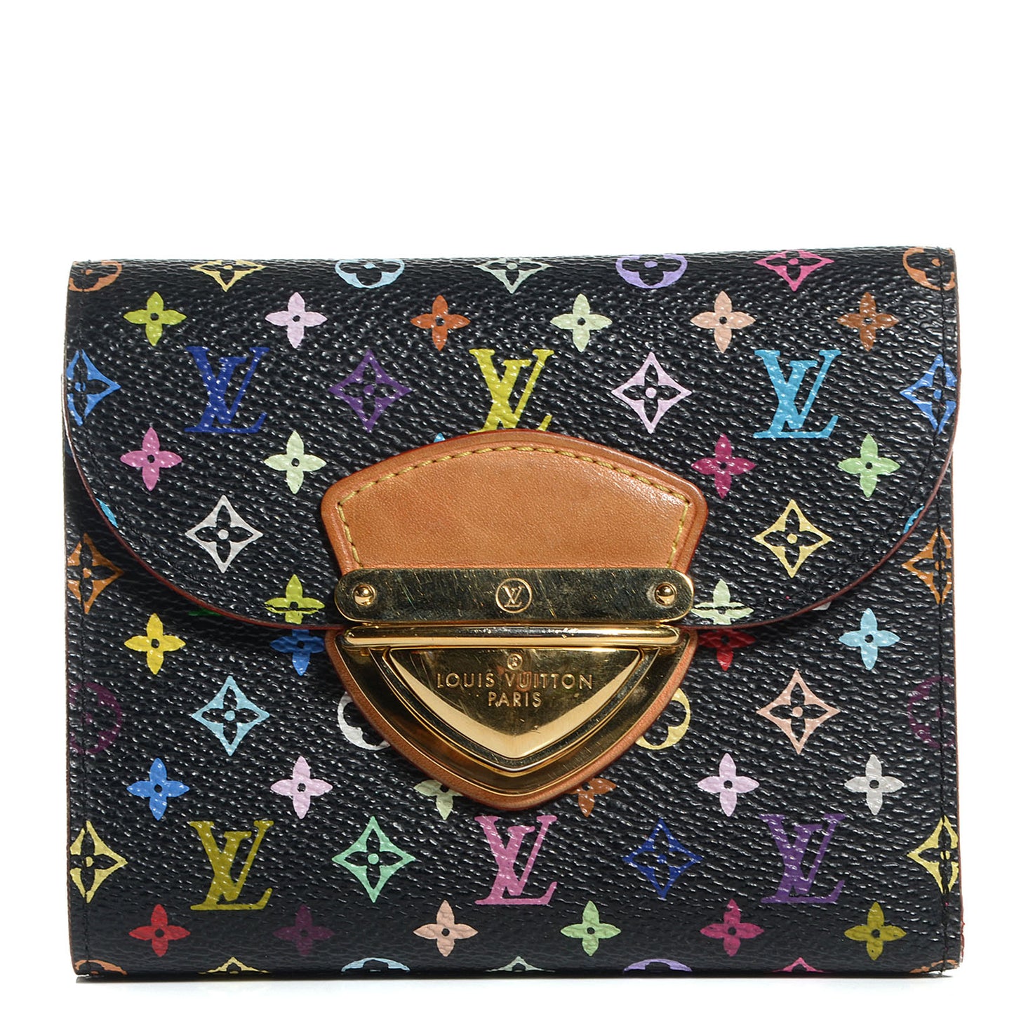 Monogram Multicolor Joey Wallet Black Grenade