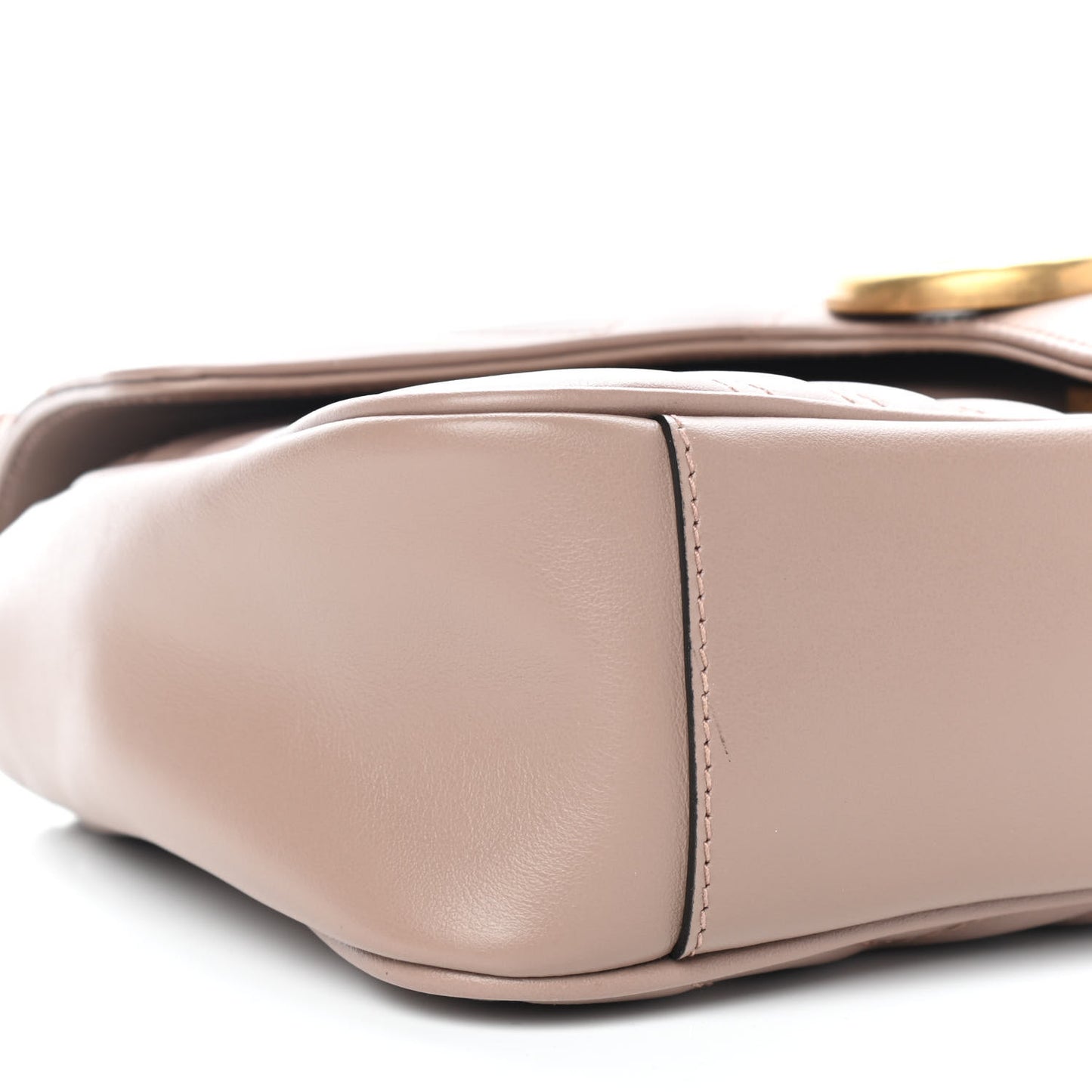 Calfskin Matelasse Small GG Marmont Shoulder Bag Porcelain Rose