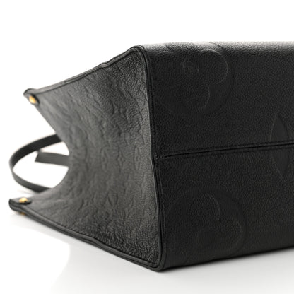 Louis Vuitton Empreinte Monogram Giant OnTheGo MM Black 8 of 11