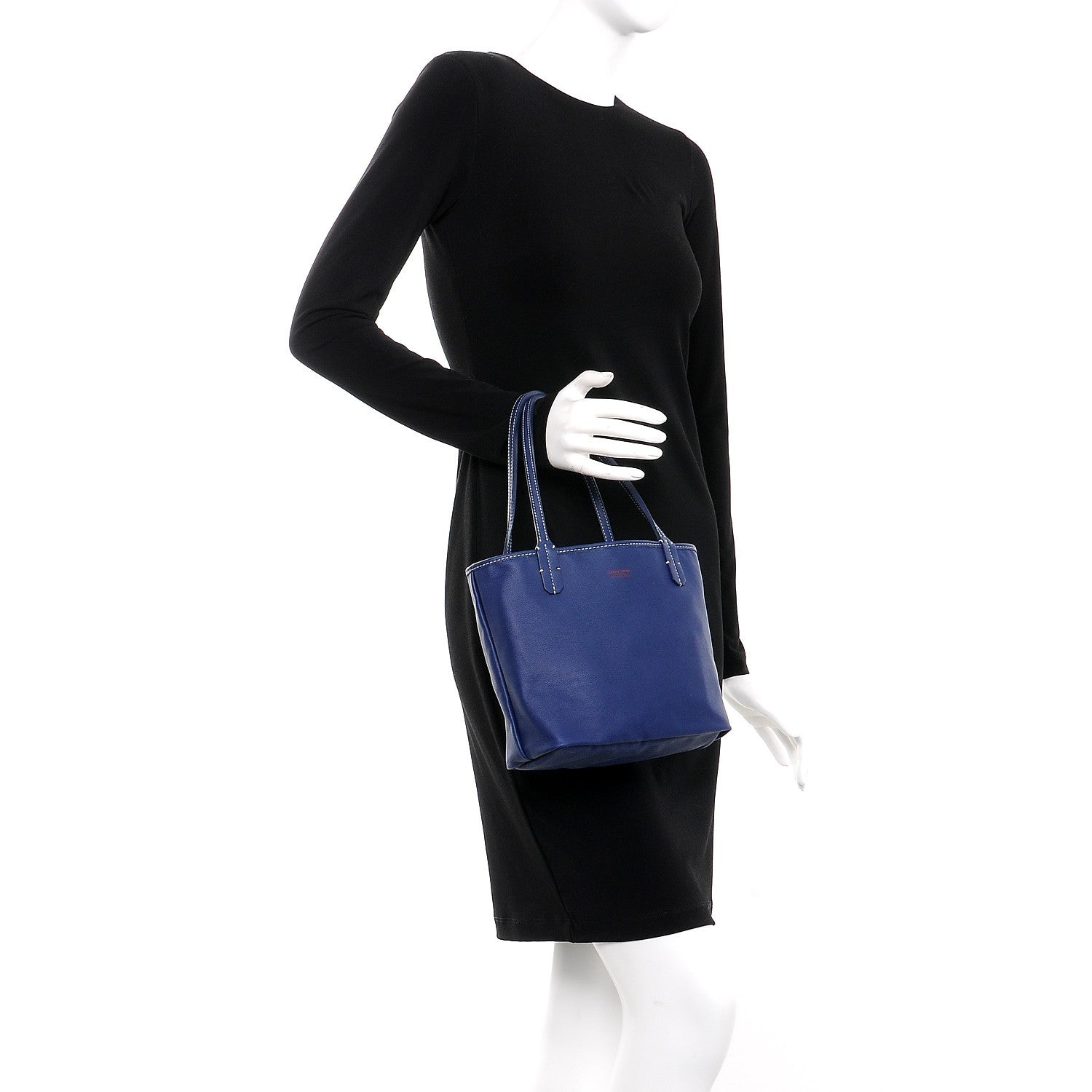 Goyard Goyardine Reversible Mini Anjou Navy 2 of 17