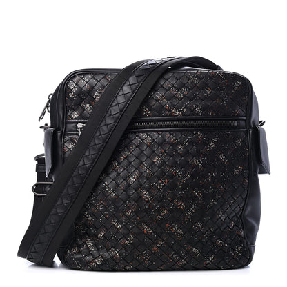 Bottega Veneta Nappa Intrecciato Microdots Messenger Multicolor 1 of 9