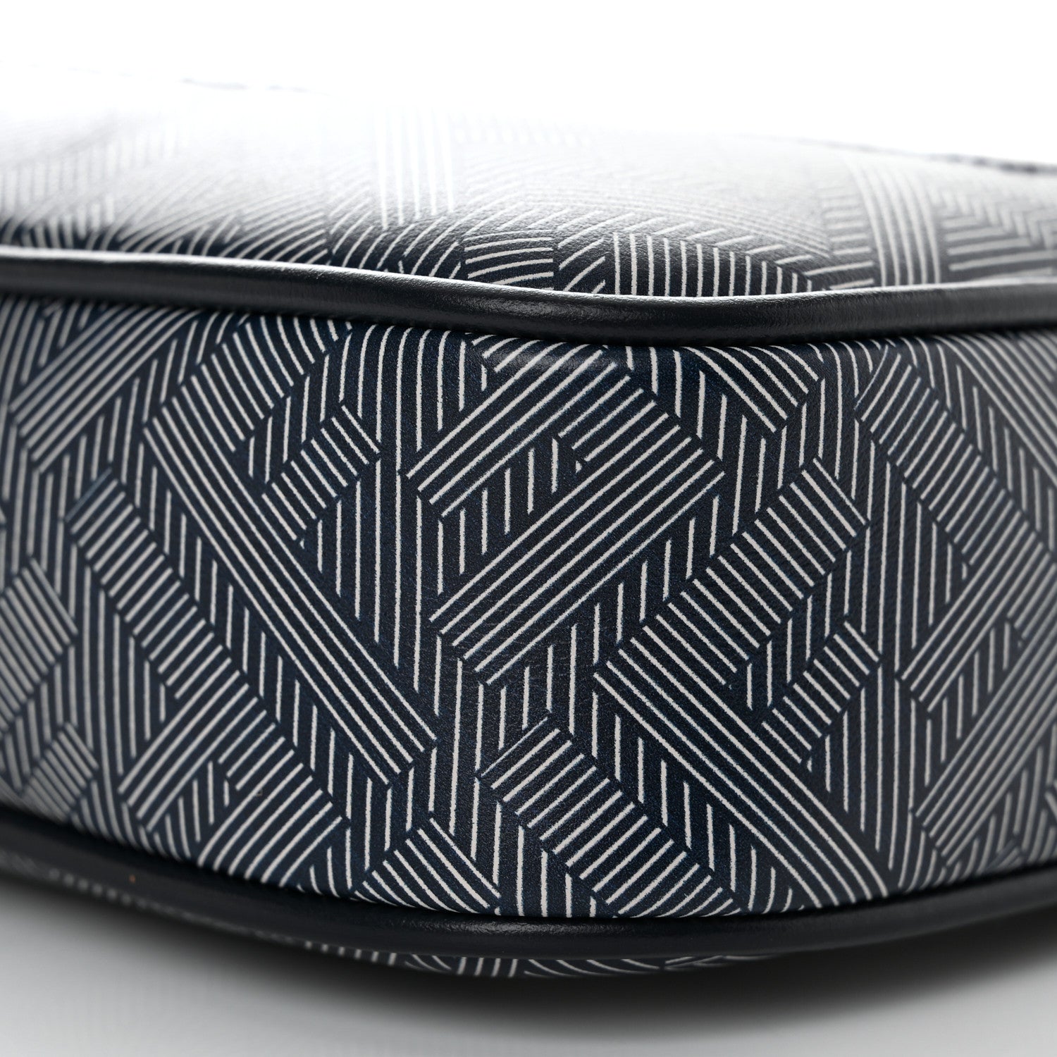 Fendi Calfskin Shadow Striped FF Logo Camera Case Multicolor 10 of 11