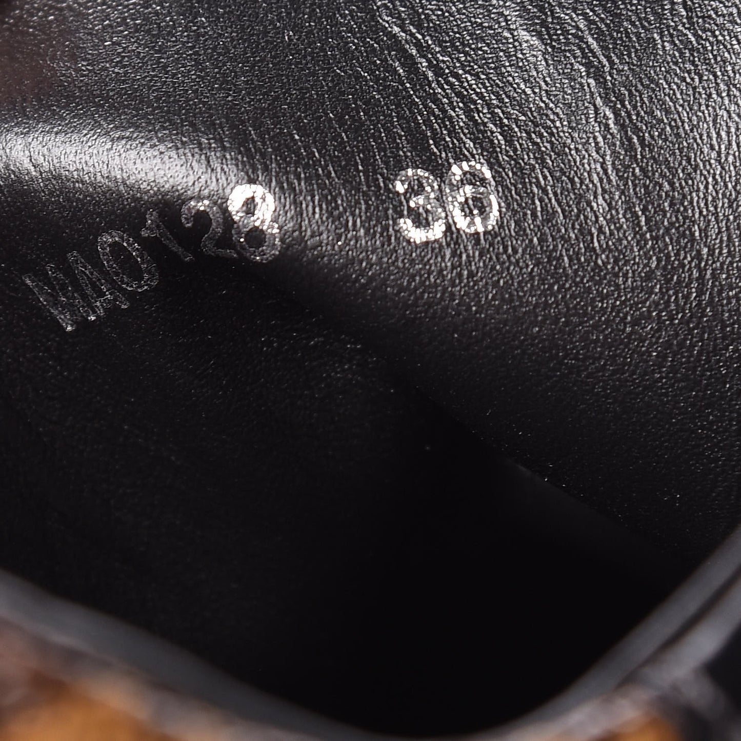 Suede Calfskin Monogram Laureate Platform Desert Boots 36 Black