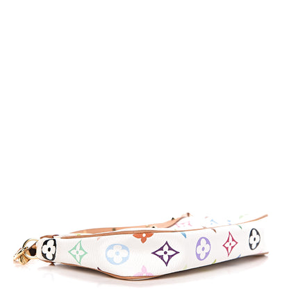 Louis Vuitton Monogram Multicolor Pochette Accessories White 4 of 10