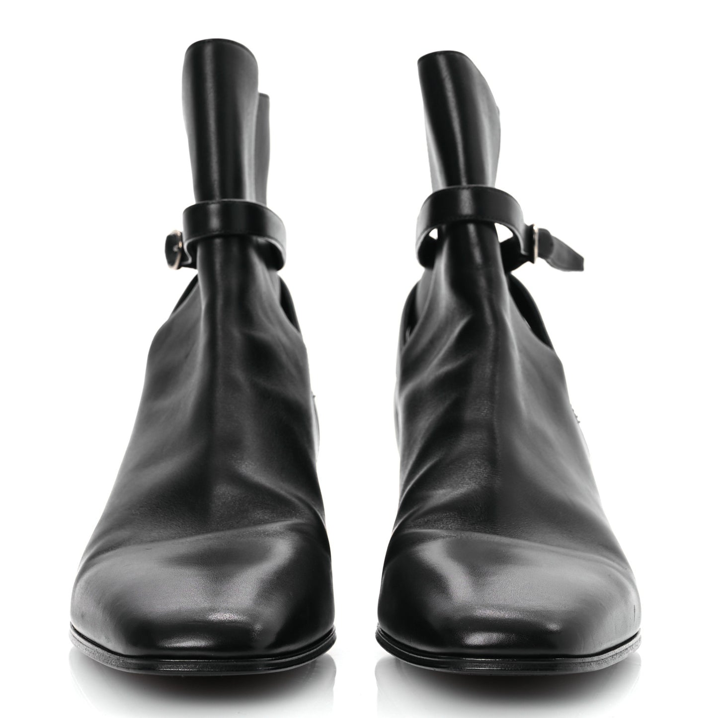 Calfskin Mens Terry 45 Jodhpur Boots 41 Black