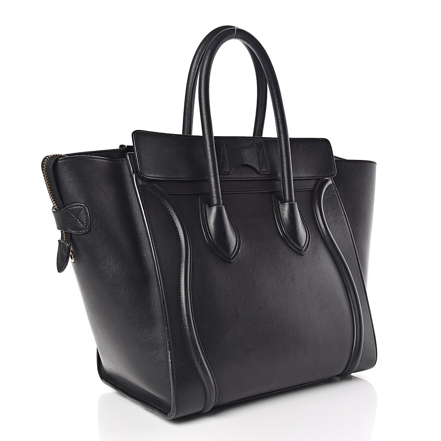 Celine Smooth Calfskin Mini Luggage Black 3 of 28