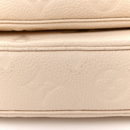 Louis Vuitton Empreinte Monogram Giant Multi Pochette Accessories Cream 11 of 12