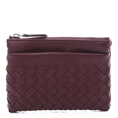 Bottega Veneta Nappa Intrecciato Key Holder Aubergine 1 of 10