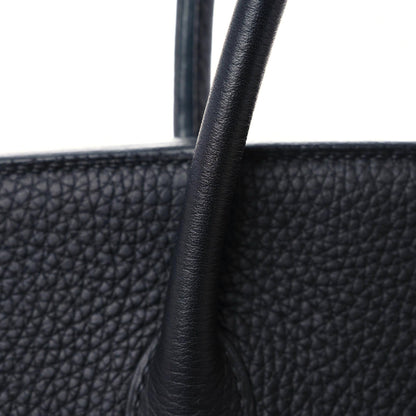 Hermes Taurillon Clemence Birkin 35 Black 14 of 15