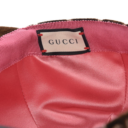 Gucci Velvet GG Monogram Baseball Cap S Brown 7 of 9