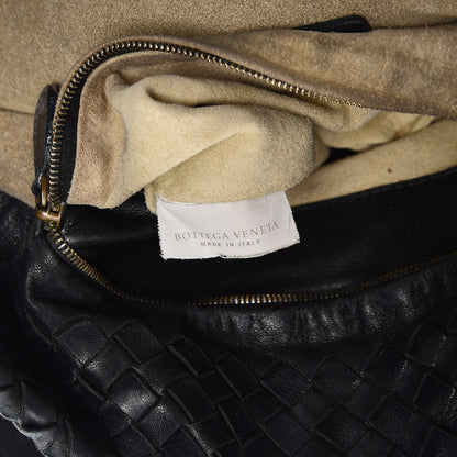 Bottega Veneta Nappa Intrecciato Medium Garda Bag Black 12 of 15