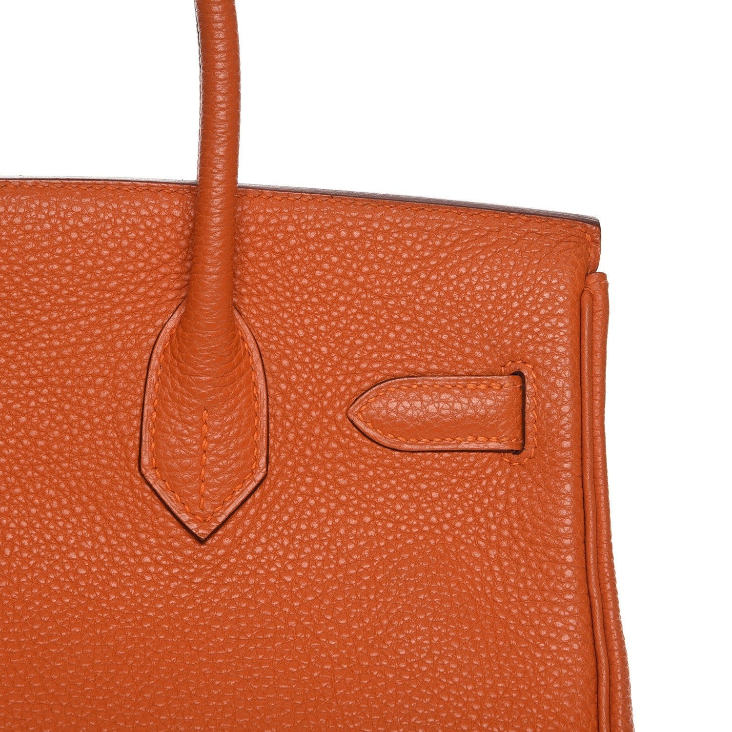 Hermes Togo Birkin 30 Orange 26 of 28