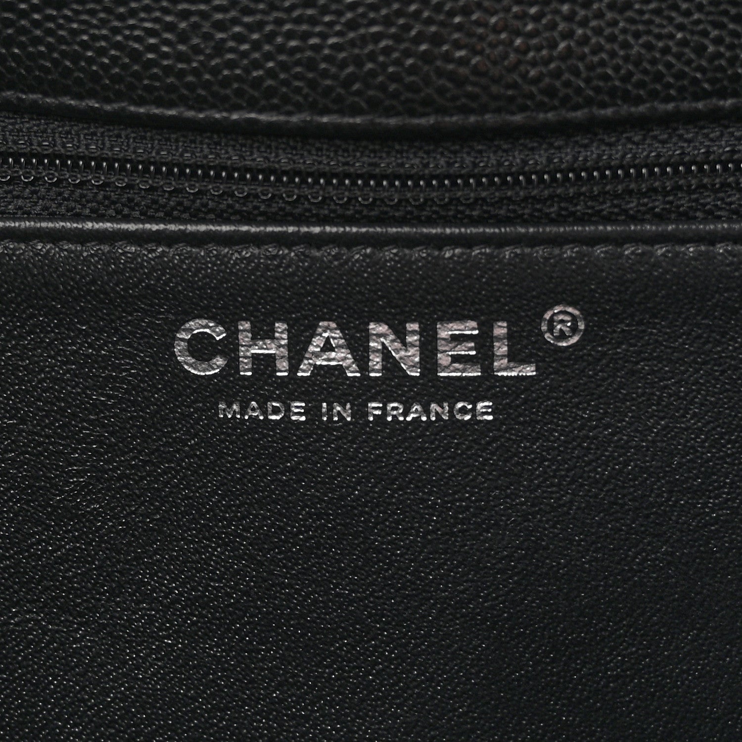 Chanel Caviar Quilted Flap Clutch Black 6 of 8
