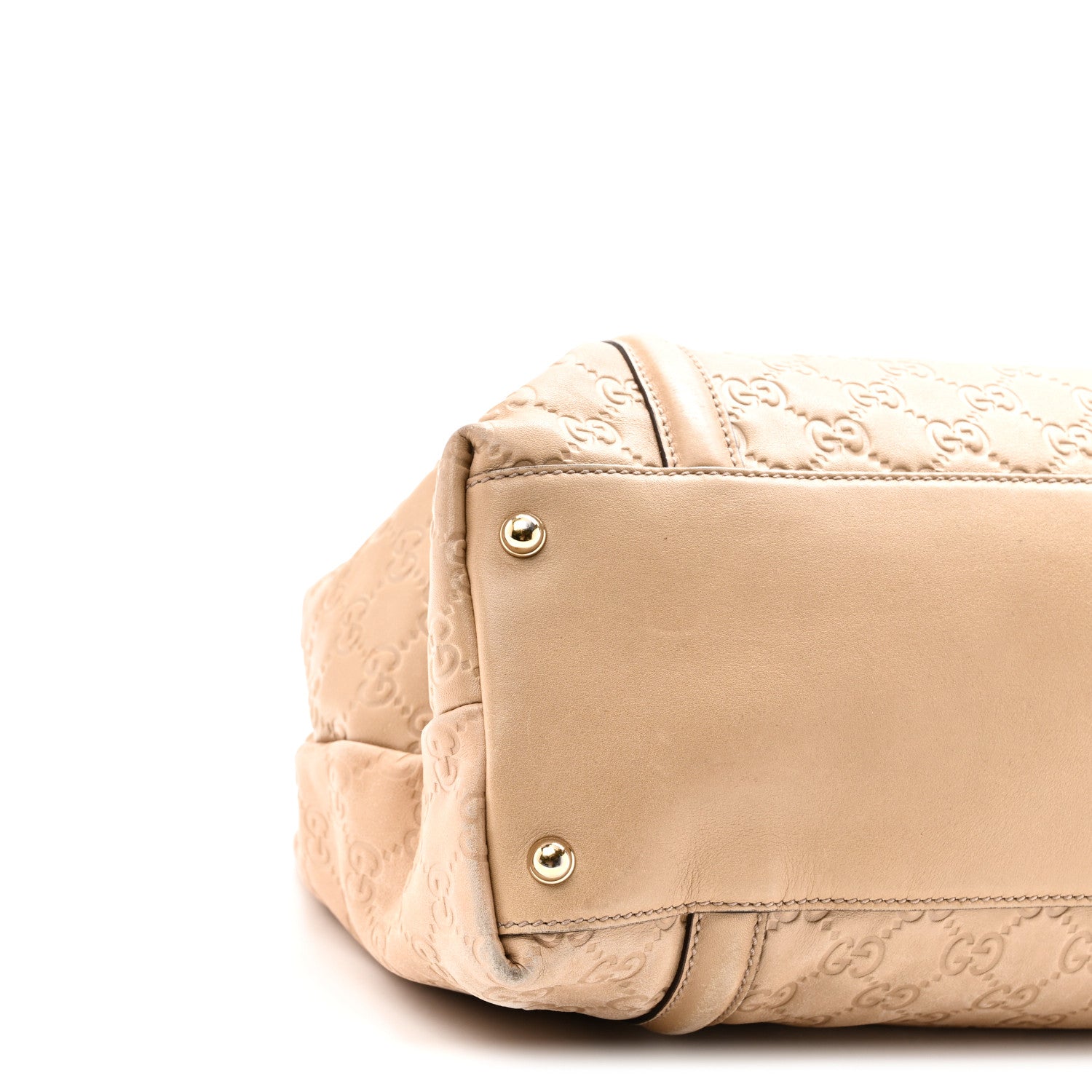 Gucci Guccissima Medium Britt Tote Beige 9 of 10