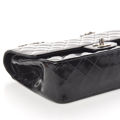 Chanel Patent Quilted Medium Double Flap Black 7 of 8
