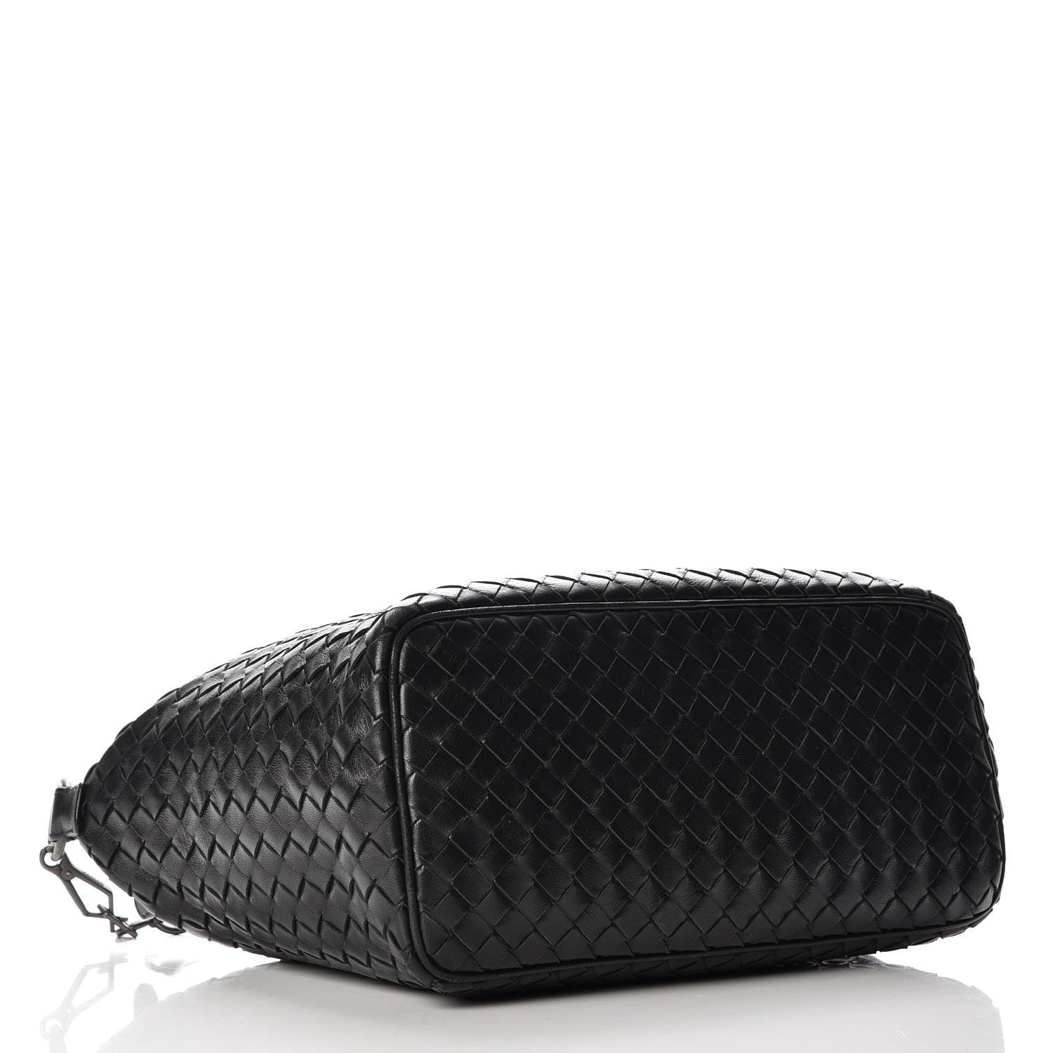 Bottega Veneta Nappa Intrecciato Small Shoulder Bag Nero Black 4 of 7
