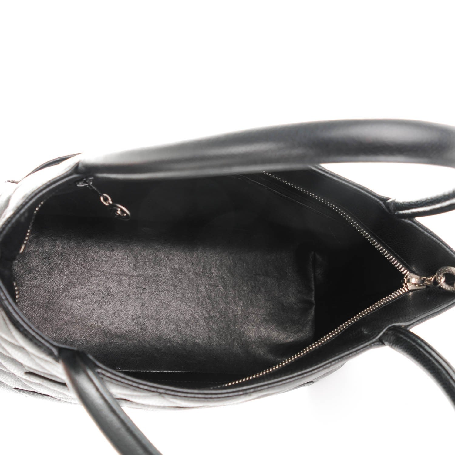 Chanel Caviar Quilted Medallion Tote Black 5 of 7
