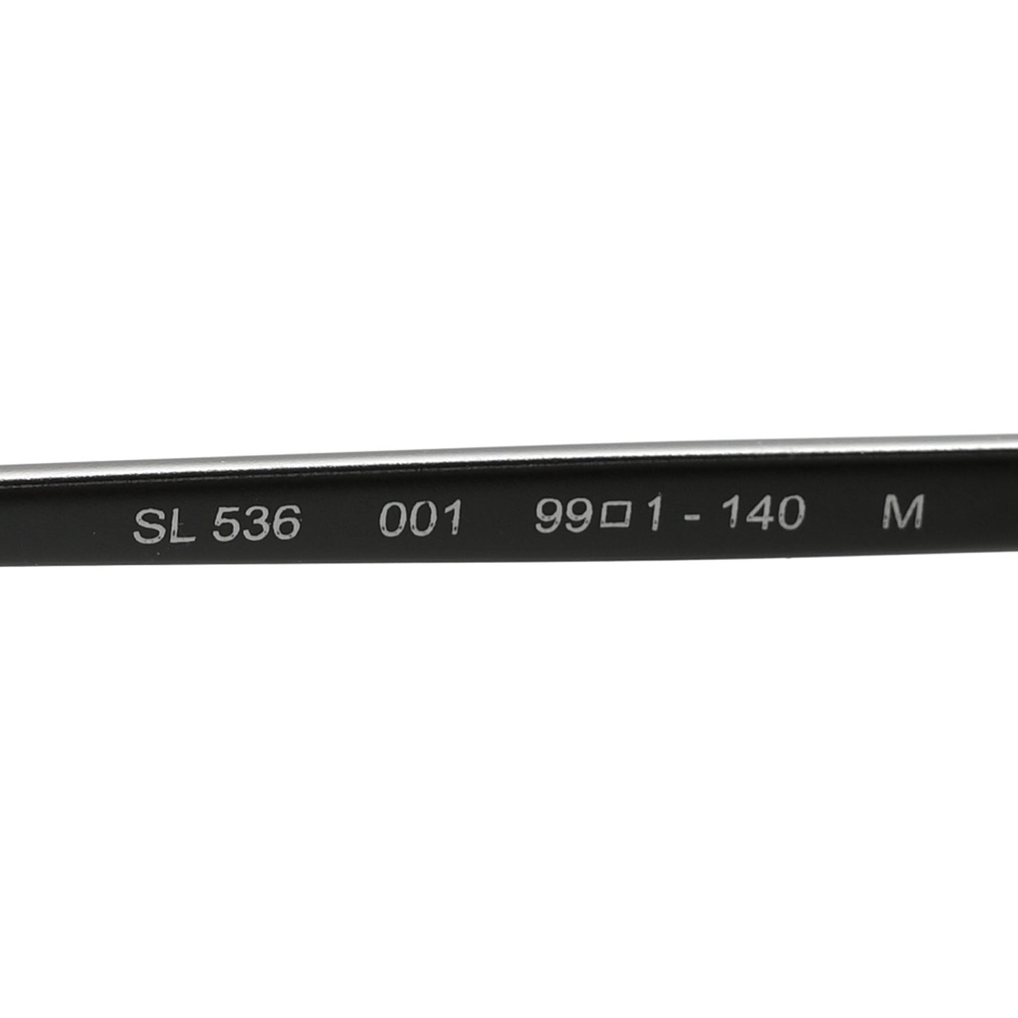 Metal Cat Eye SL536 Sunglasses Black