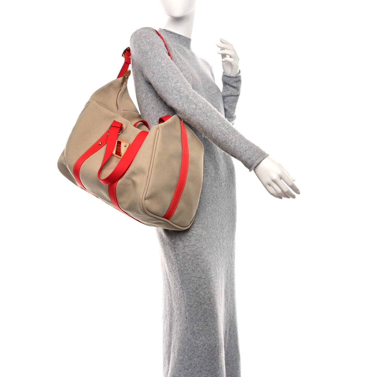 Toile Antigua Sac Weekend Beige