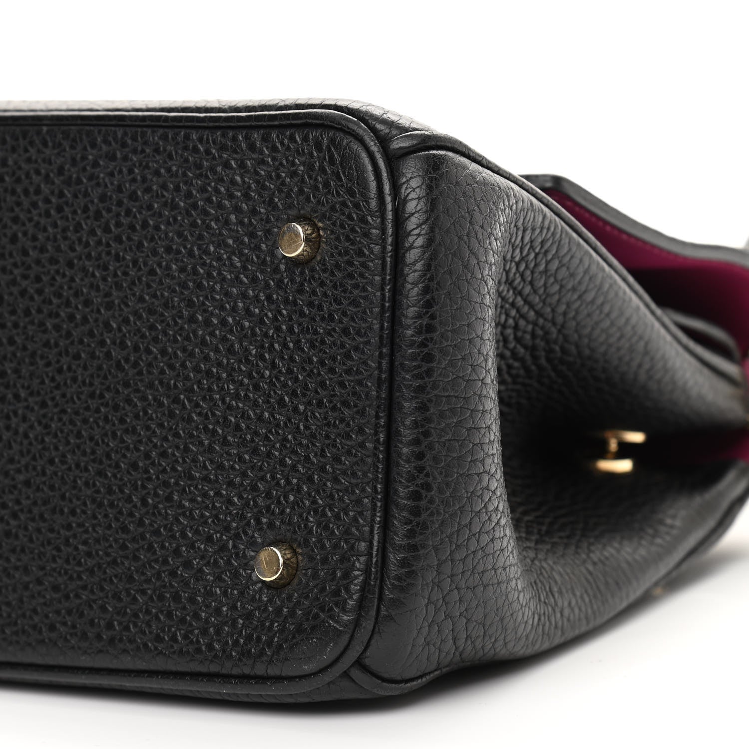 Christian Dior Bullcalf Mini Be Dior Flap Black Fraise 14 of 18