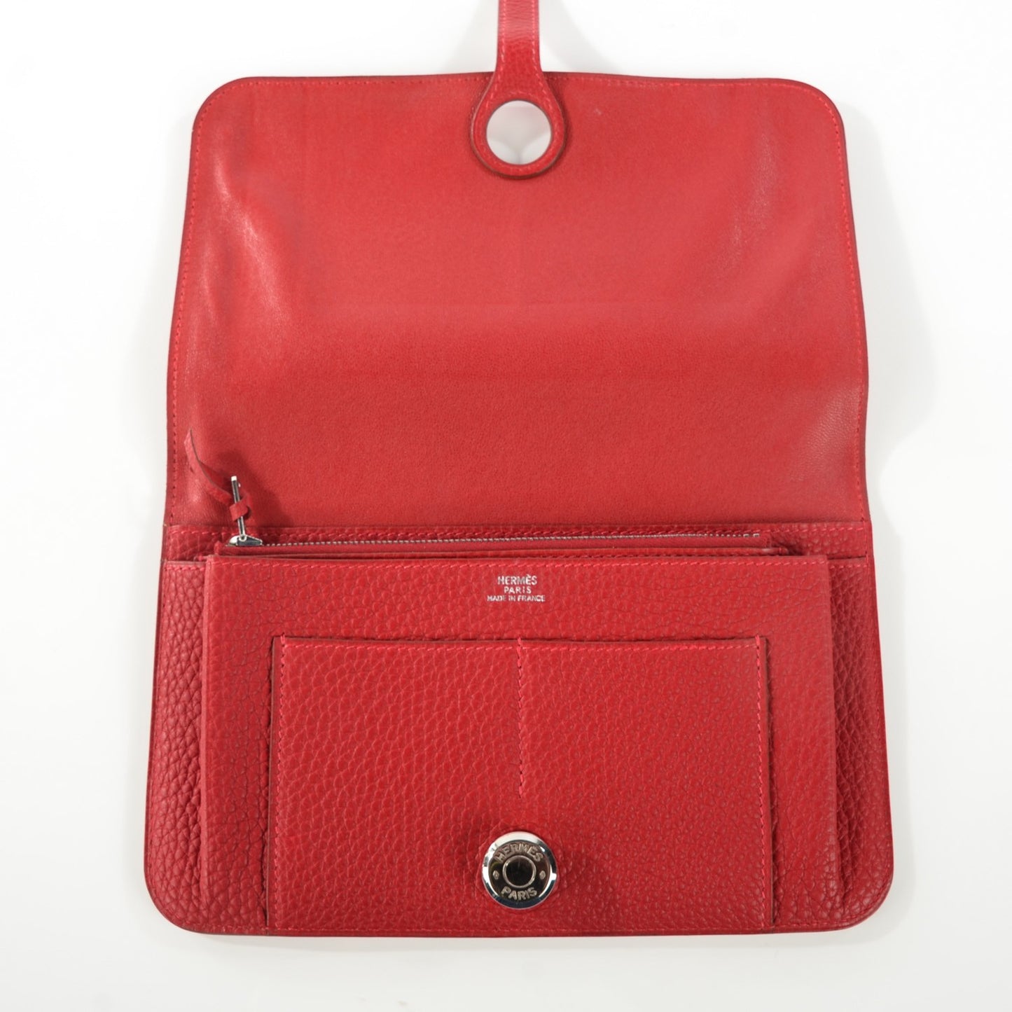 Togo Dogon Duo Wallet Rouge