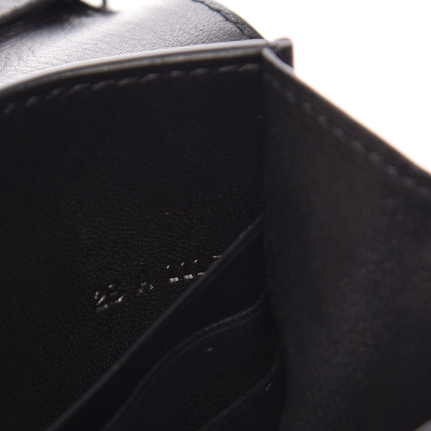 Givenchy Calfskin Shark Lock Chain Wallet Black 9 of 11