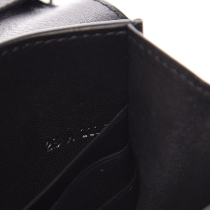 Givenchy Calfskin Shark Lock Chain Wallet Black 9 of 11