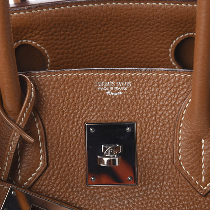 Hermes Togo Birkin 30 Gold 9 of 11