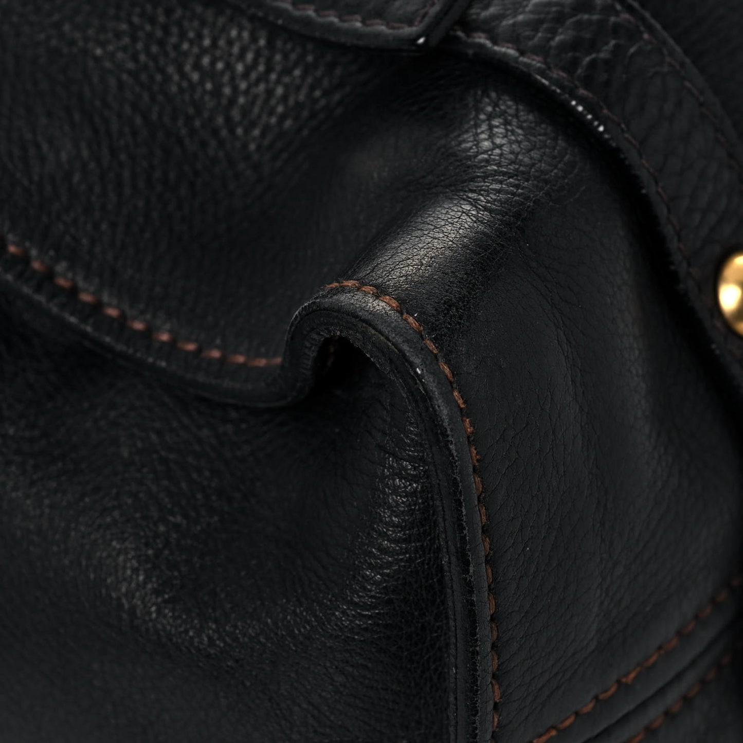 Vitello Lux Peggy Bow Tote Black
