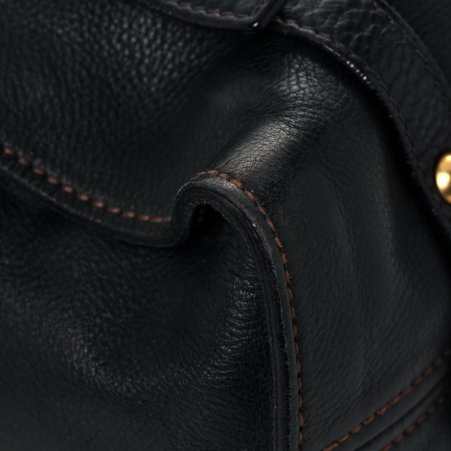 Miu Miu Vitello Lux Peggy Bow Tote Black 4 of 16