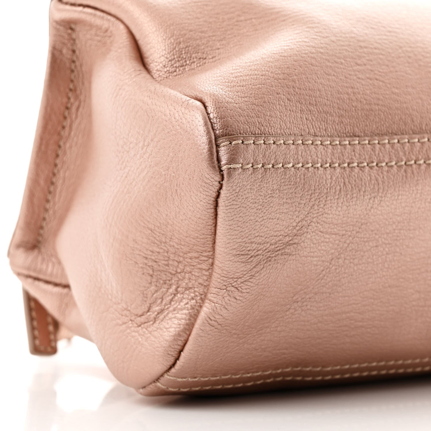 Givenchy Metallic Sugar Goatskin Mini Pandora Light Pink 9 of 10