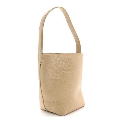 The Row Grained Calfskin Small N/S Park Tote Dark Taupe 3 of 11