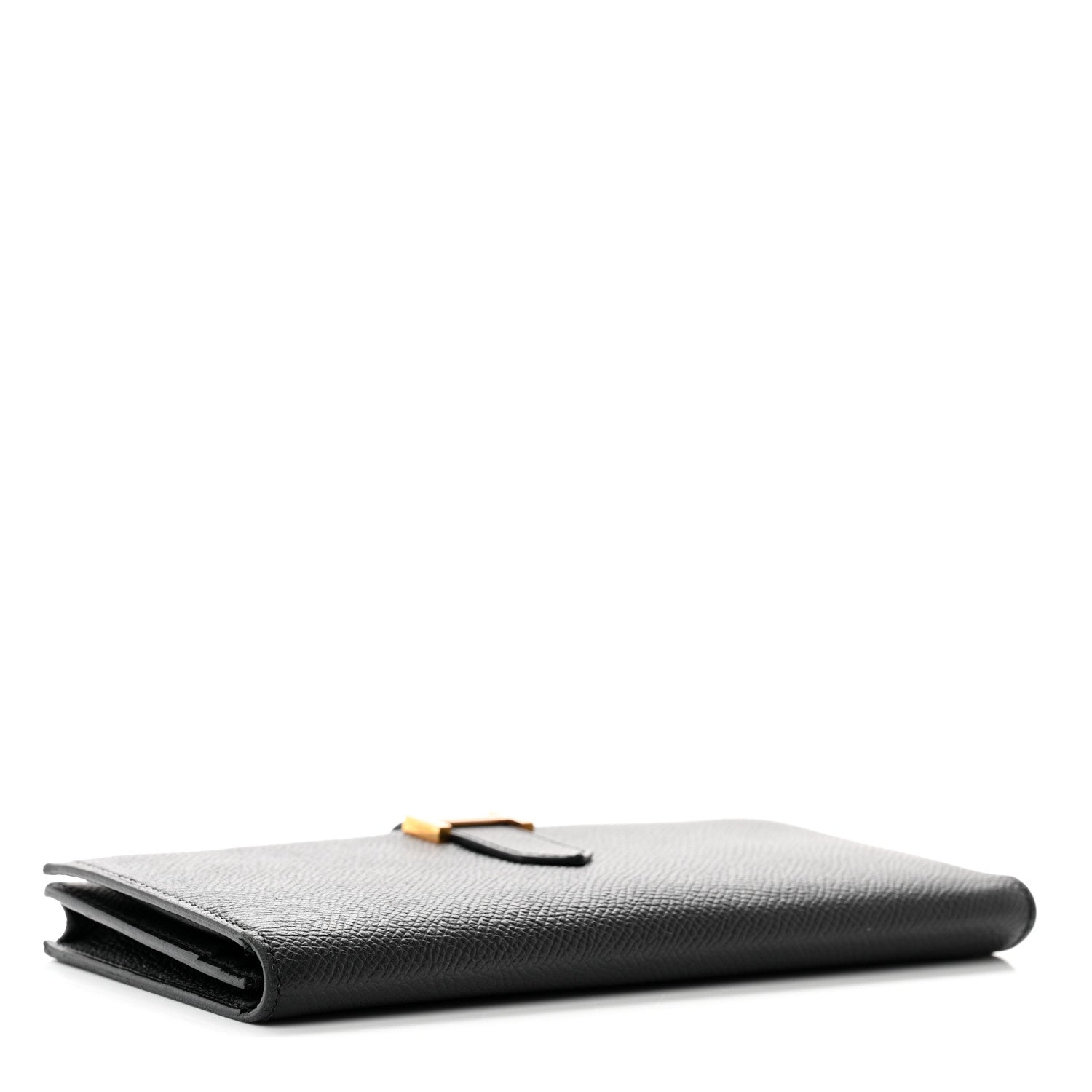 Hermes Epsom Bearn Gusset Wallet Black 4 of 9