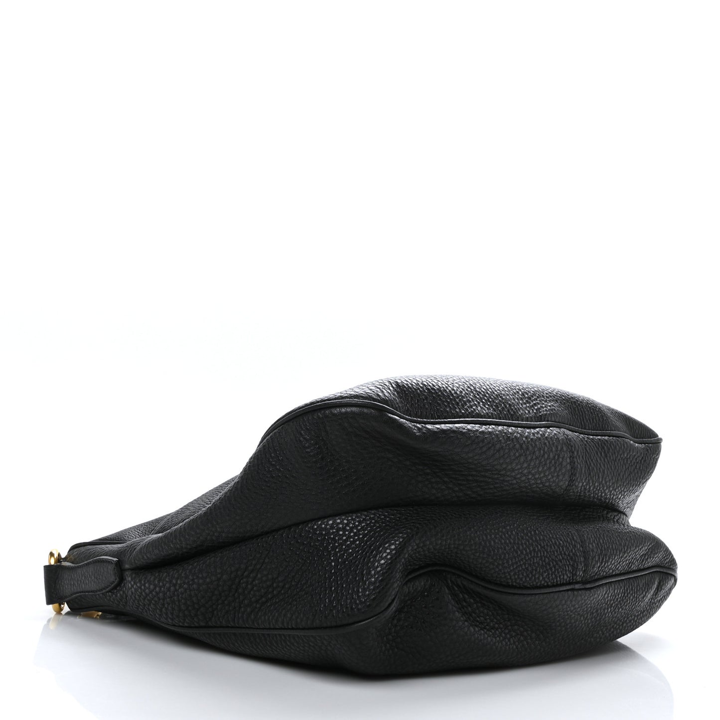 Vitello Daino Sacca Hobo Black