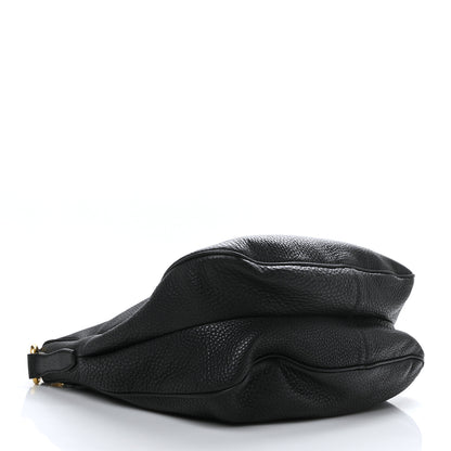 Prada Vitello Daino Sacca Hobo Black 3 of 9