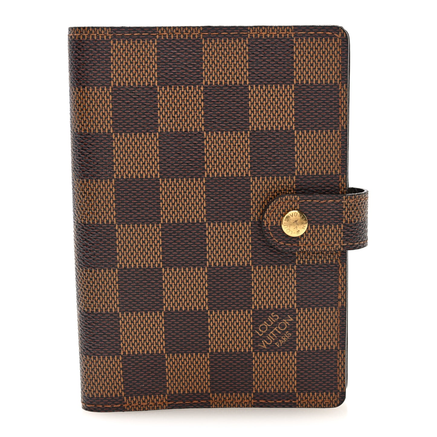 Damier Ebene Small Ring Agenda Cover