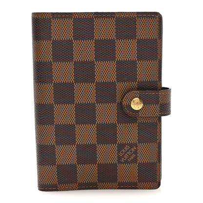 Louis Vuitton Damier Ebene Small Ring Agenda Cover 1 of 6