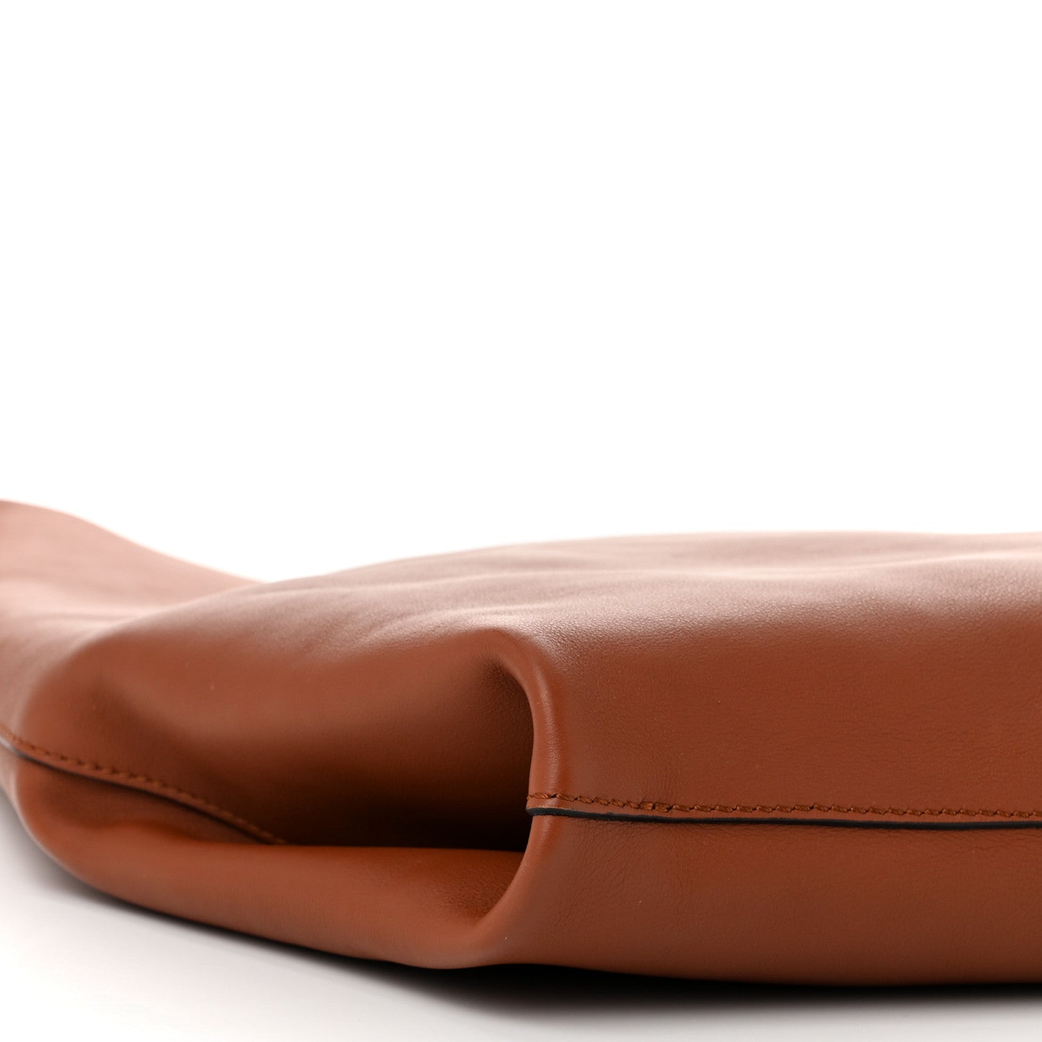 Burberry Smooth Calfskin Medium Grommet Hobo Tan 9 of 10